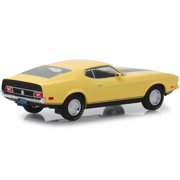 1973 Ford Mustang Mach 1 Yellow Eleanor Gone in Sixty Seconds Movie (1974) 1/43 Diecast Model Car by Greenlight