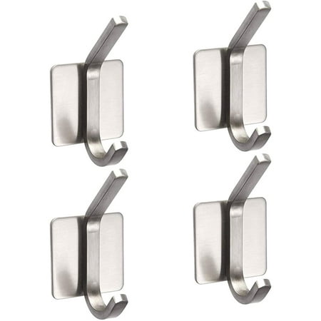 

Pcs Adhesive Hook Waterproof Rustproof Stainless Steel Family Office Wall Hook Self Adhesive Hooks