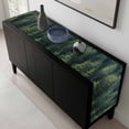 thumbnail image 5 of Green Forest Table Runner 72 Inches Long, Pine Tree Summer Botanical Modern Art Kitchen Coffee Dining Table Decoration for Home Party Birthday Wedding Home Decor 14x72 Inches, 5 of 8