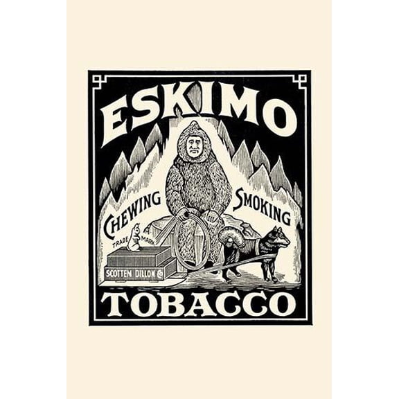 Eskimo Tobacco-Fine Art Canvas Print (20" x 30")