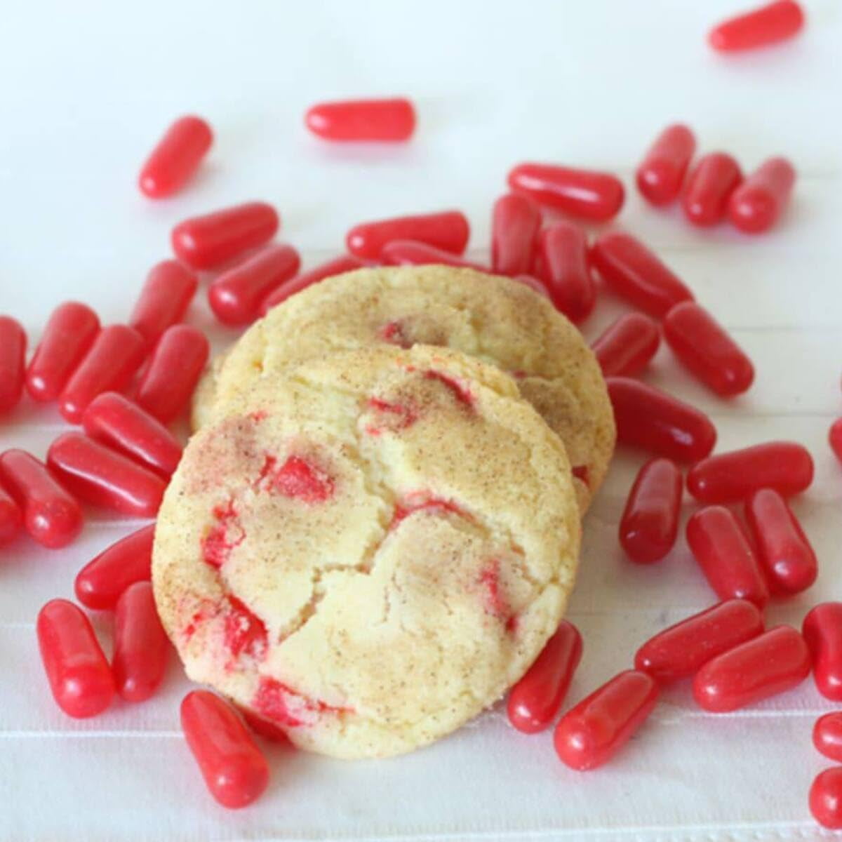 10 oz Hot Tamales Fierce Cinnamon Chewy Candy (Pack of 3) - Spicy Hot Tamales Cinnamon Candy Bulk Bundled by Yummyland - Chewy Red Candy