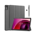 thumbnail image 1 of Case for Lenovo Tab M10 5G 10.6 Inch 2023 TB-360ZU TB-360XU, Tri fold Slim Lightweight Hard Shell Smart Protective Cover with Multi-Angle Stand, Universal Stylus Pen, 1 of 7