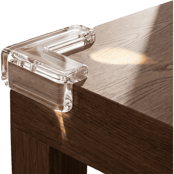 20 Pack Clear Table Corner Protectors, Furniture Edge Cushion Guards for Sharp Table Cabinet Corners