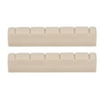 thumbnail image 2 of 2Pcs Beige Color Classcial Guitar Slotted Curved Nuts for Replacements, 2 of 10