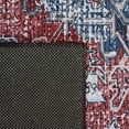 thumbnail image 6 of SAFAVIEH Tucson Medici Traditional Machine Washable Runner, 2'6" x 8', Red/Navy, 6 of 8