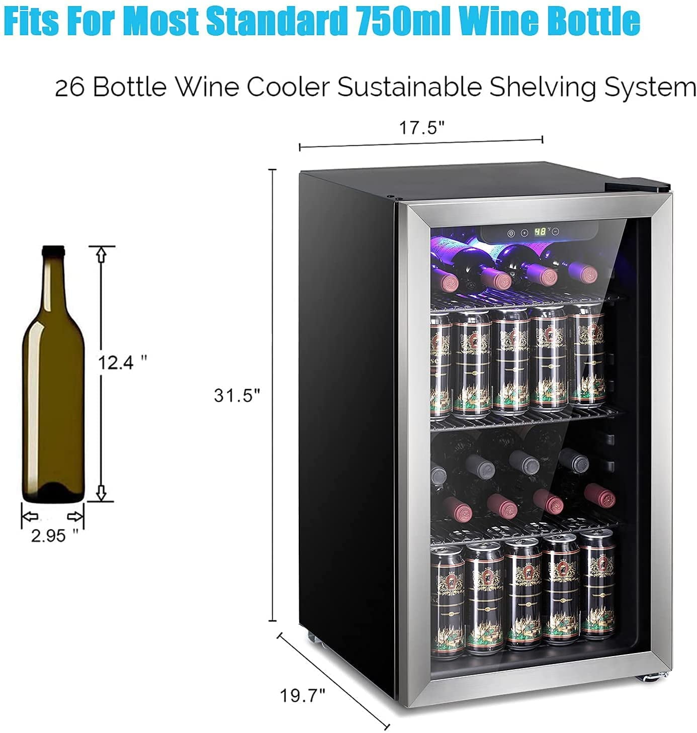 antarctic star wine cooler