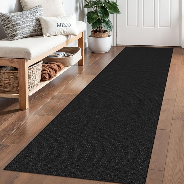 Braided Area Rug x Ft Washable Rugs for Entryway Throw Rugs Rubber Backed Boho Door Mat Indoor Entrance Cotton Kitchen Rugs Woven Front Door Rug for Foyer Living Room Tan/