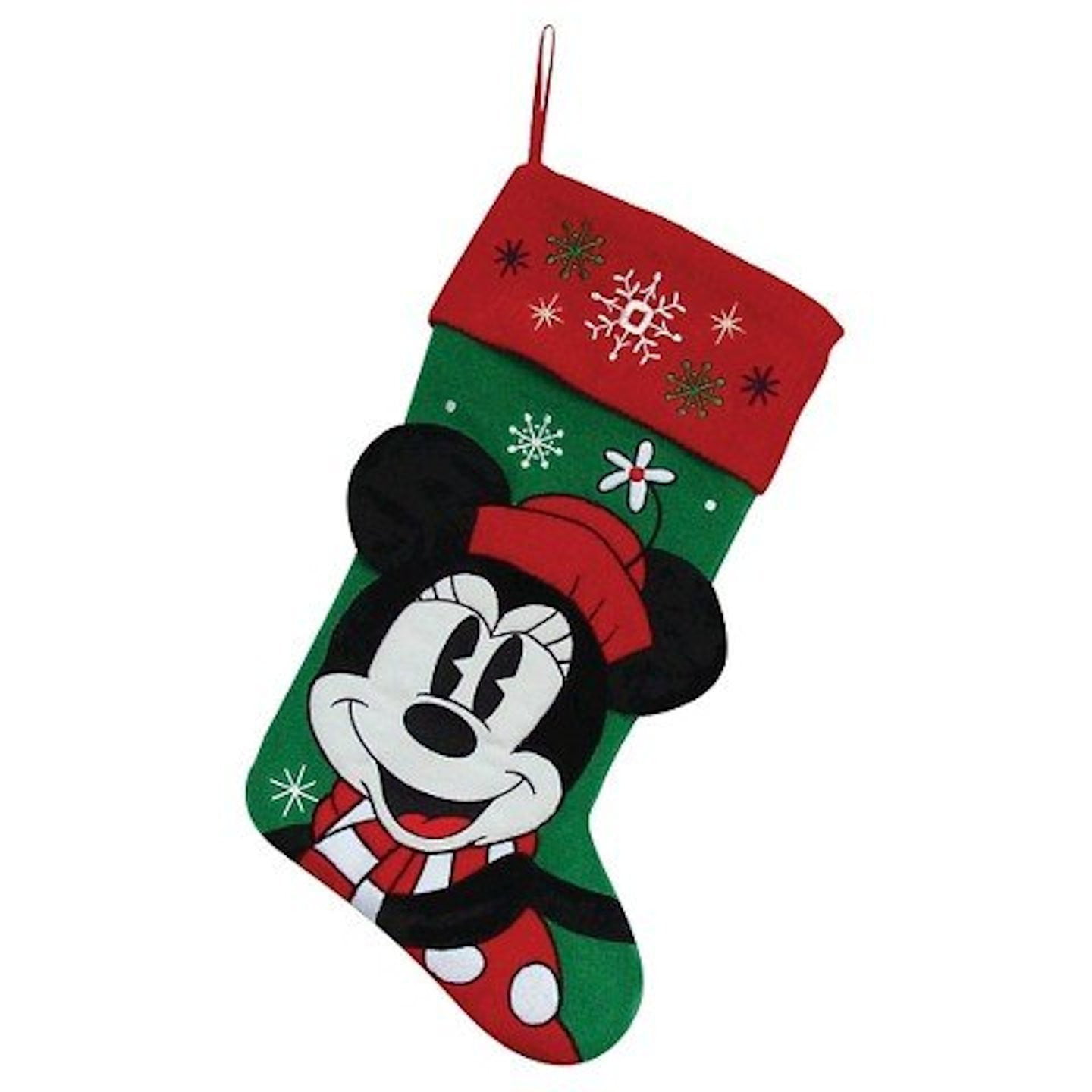 Disney Minnie Mouse Glitter Poster Picture Activity Fun Christmas Stocking 