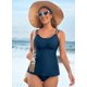 thumbnail image 2 of Bañador Tankini Aleumdr para mujer Tummy Control Sail Blue, 2 of 6