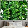 thumbnail image 2 of Nawypu   Artificial Ivy Leaf Plants Vine Hanging Garland Fake Foliage Flowers Home Kitchen Garden Office Wedding Wall Decor, Green, 2 of 6