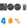 Jurassic World 4th Birthday Party Supplies Pack for 16