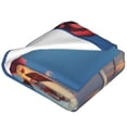 thumbnail image 2 of Bixox Fleece Blanket Sunset Rose Elegance Pattern Super Soft Double-Sided Microfiber Flannel Blanket for Sofa, Bed, Couch,Suitable for All Seasons -, 2 of 5