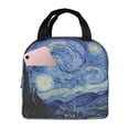 thumbnail image 1 of Disketp The Starry Night for Insulated Lunch Bag for Women and Men, Perfect for Work, Hiking, Picnic, 1 of 8