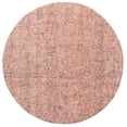 thumbnail image 2 of SAFAVIEH Abstract Carina Solid Area Rug, Rust/Ivory, 6' x 6' Round, 2 of 10