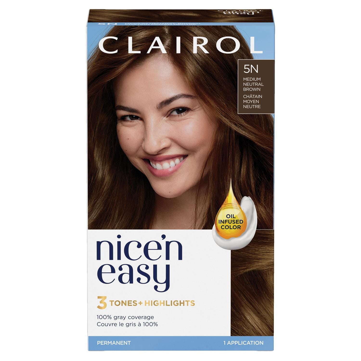 Clairol Nice'n Easy Permanent Hair Dye