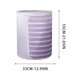 thumbnail image 3 of Bolsa de almacenamiento cilíndrica para edredones con cremallera, organizador de ropa de cama de gran capacidad para edredones, mantas, ropa, ahorro de espacio, material duradero, 3 of 5