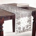 thumbnail image 1 of SARO NTB01.PW1672B Hand Beaded Design Table Accent  Pewter, 1 of 1