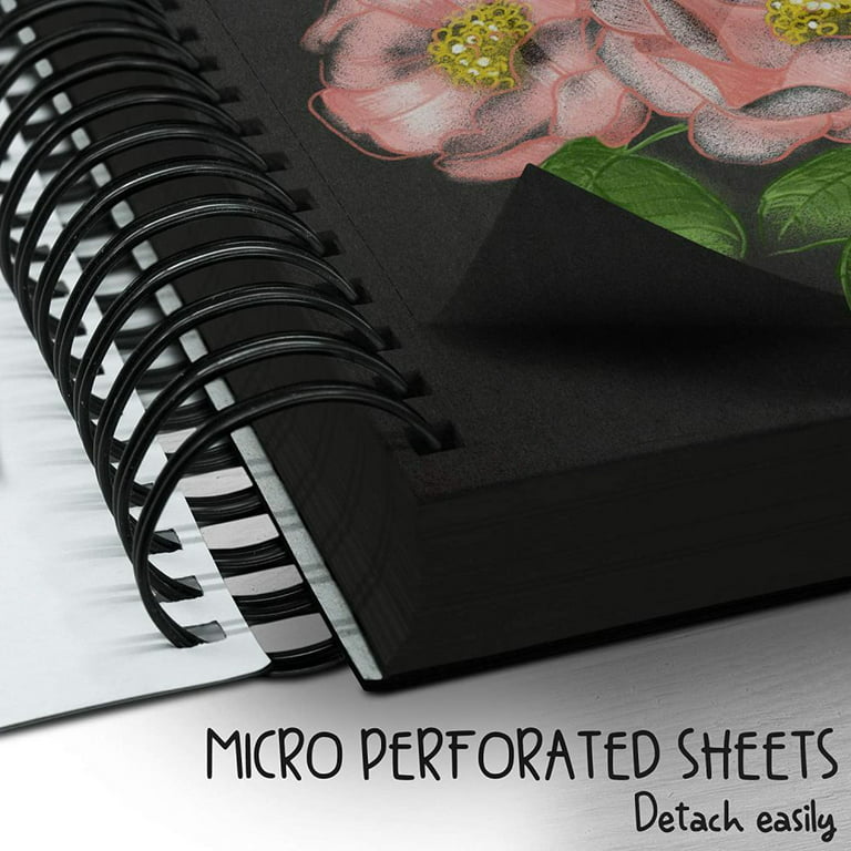 Drawing Pad: 8x10 Girly Swirl Pattern Sketchbook, with 110 pages of  Bordered Drawing Paper (Paperback)