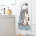thumbnail image 4 of SKYSONIC 2 PCS Mage Skull Bath Towels Set 16"x28", Cotton Face Towel Water Absorbent Lightweight Quickdry Hand Towels for Bathroom Ktichen Travel Gym, 4 of 7