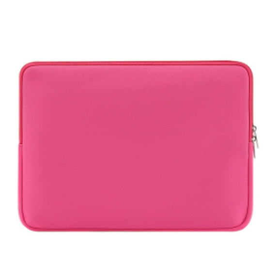 GJX Laptop Sleeve 15.6 Inch Waterproof Laptop Case Cover Bags Shock Resistance Tablet Carrying Case for MacBook Samsung iPad Chromebook HP Acer Lenovo,Rose Red