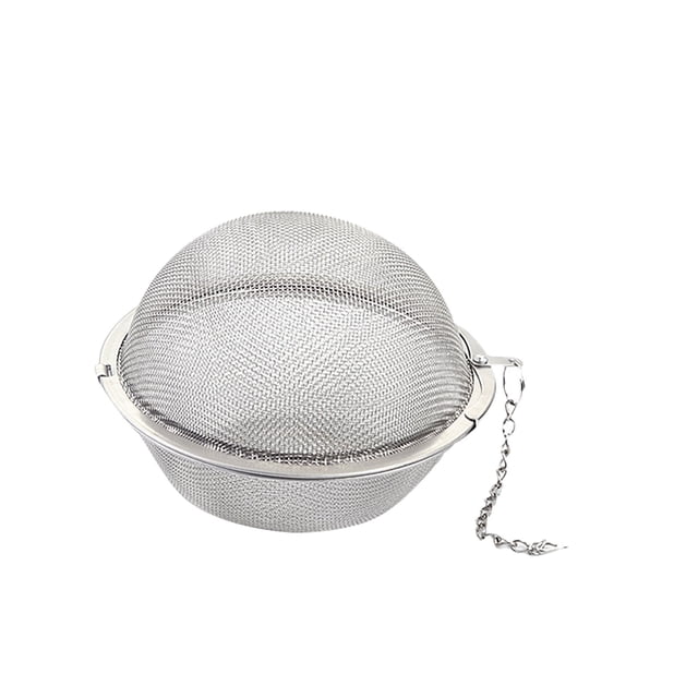 Stainless Steel Tea 2024 Mesh Stainless Steel Seasoning Tea Soaking Tea Tea Interval Diffuser Suitable For Loose Leaf Tea And Seasoning Kitchen Grate Stainless Steel Pad Bag Strainer Silicone Strainer