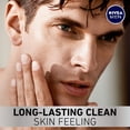 thumbnail image 3 of NIVEA Men DEEP Cleansing Beard &amp; Face Wash - With Natural Charcoal to Deeply Clean - 3.3 fl. oz. Tube (Pack of 3), 3 of 8