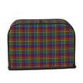 thumbnail image 2 of Gaeub Rainbow Houndstooth Print 2 Slice Toaster Cover, Toaster Bags,Small Appliance Toaster Cover for Kitchen,Toaster Oven Dustproof Cover, 2 of 7