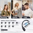 thumbnail image 4 of Auriculares Inalámbricos Deportivos Bluetooth 5.4con Ganchos, 4 of 8
