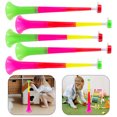 thumbnail image 1 of OULII Sports Events Style 5Pcs Plastic Trumpet Noisemakers for Fans and Families, 1 of 8
