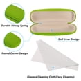 thumbnail image 4 of Glasses Case Hard Shell, Eyeglass Case Unisex Eye Glasses Case Hard Protector Concise for Women Men Glasses,Green, 4 of 6