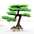 thumbnail image 3 of Planta Acuario Pecera Paisajismo Accesorios Herramineta Fácil Instalación de Pecera Elegante Pino liso con base Salvador Dali Paisaje de simulación de acuario, 3 of 8