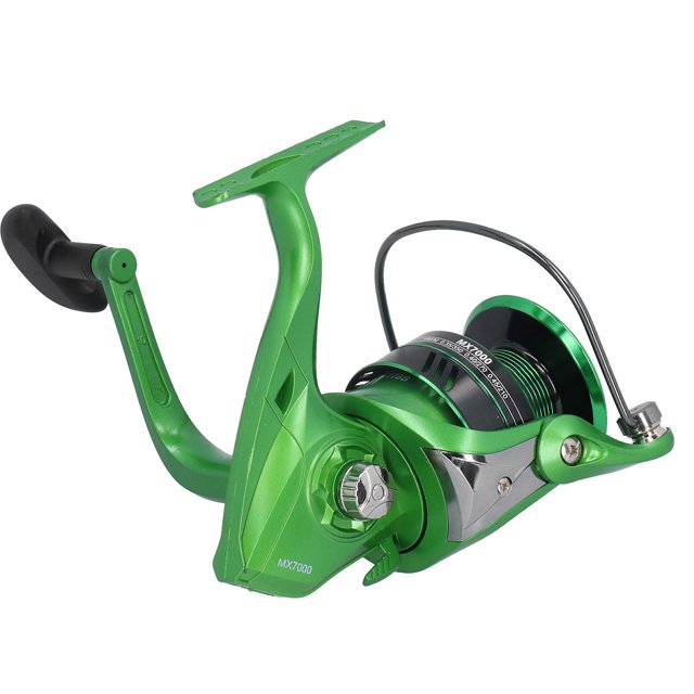 Spinning Reel, Smooth Corrosion Resistance Sea Rod Reel, Ergonomic Design For Fishing ANGGREK MX7000