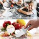 thumbnail image 3 of Pizza Cutter - Cake Slicer - 3 in 1 - Easy To Clean , Sharp Stainless Steel Pizza Wheel - Serving Spatula With Clip, 3 of 4
