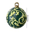 thumbnail image 3 of 60cm Inflatable Christmas Ball PVC Glow Christmas Inflatable Ball (Style S), 3 of 8
