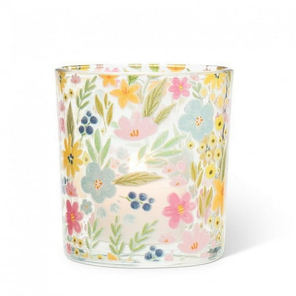 Pastel Florals Votive Candle Holder