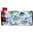 thumbnail image 5 of Coolnut Mailbox Covers Magnetic Oversize Blue Coral Sea Life Seasonal Mail Wraps for Home Outdoor Decor, 25.4"x20.78", 5 of 5
