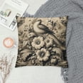 thumbnail image 2 of GOSMITH  William Morris Bird and Pomegranate Vintage Floral Bird and Fruit Pomegranate Pillow Cover Indoor Decor Throw Pillow Case White, 2 of 5