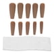 thumbnail image 2 of Uñas postizas de cobertura completa, 10 piezas de uñas postizas de ataúd largo, puntas de uñas postizas de cobertura completa, diseño revolucionario, 2 of 8