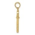 thumbnail image 2 of 14K Yellow Gold Charm Pendant Themed 26 mm 8 Polished 3-D Key, 2 of 5