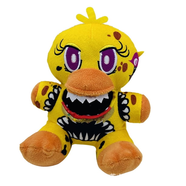 午夜毛绒玩具Sundrop Fnaf安全漏洞Boss月亮 太阳公仔卡通玩偶as the picture18-20CM Deng Xun unisex