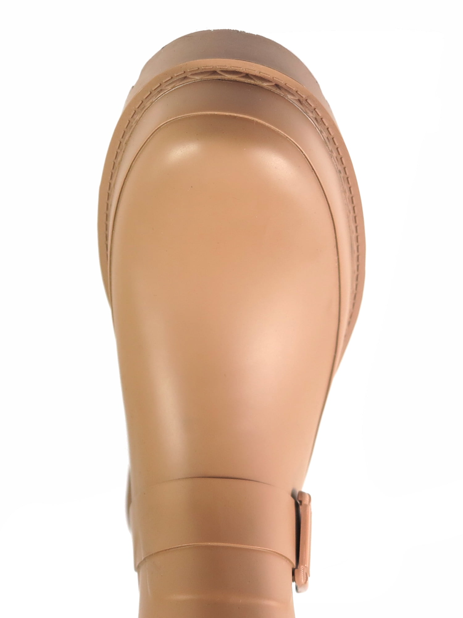 Time and Tru Women's Short Buckle Rain Boots