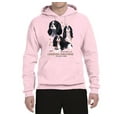 thumbnail image 2 of Wild Bobby, If It's Not a Cavalier King Charles Spaniel It's Just a Dog Gift | Mens Dog Lover Hooded Sweatshirt Graphic Hoodie, Light Pink, X-Large, 2 of 3
