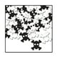 Beistle Company 157138 Crâne et Os Croisés Confettis – image 1 sur 1