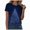 H142-Blue, variant on TOWED22 Christmas Shirts for Women Merry Christmas Printed Short Sleeve Tshirt Funny Holiday Vacation Tee Tops,XL