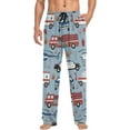 thumbnail image 4 of Top-kevin Grey Cute Donkey Pajama Pants Farm Men's Pajama Bottoms Lounge Sleepwear PJs Sleep Pants, 4 of 11