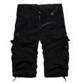 thumbnail image 3 of Pantalones capri de talla grande para hombre, pantalones capri de verano para hombre, pantalones cortos casuales, 3 of 5