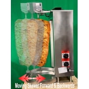 2 Burner Automatic spinning Shawarma Machine Spinning Griller 24.000 BTU Tacos Al Pastor Machine