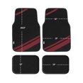 thumbnail image 5 of FH Group Universal Fit Stripes Carpet Car Floor Mats for SUV Van Truck, Full Set, 5 of 5
