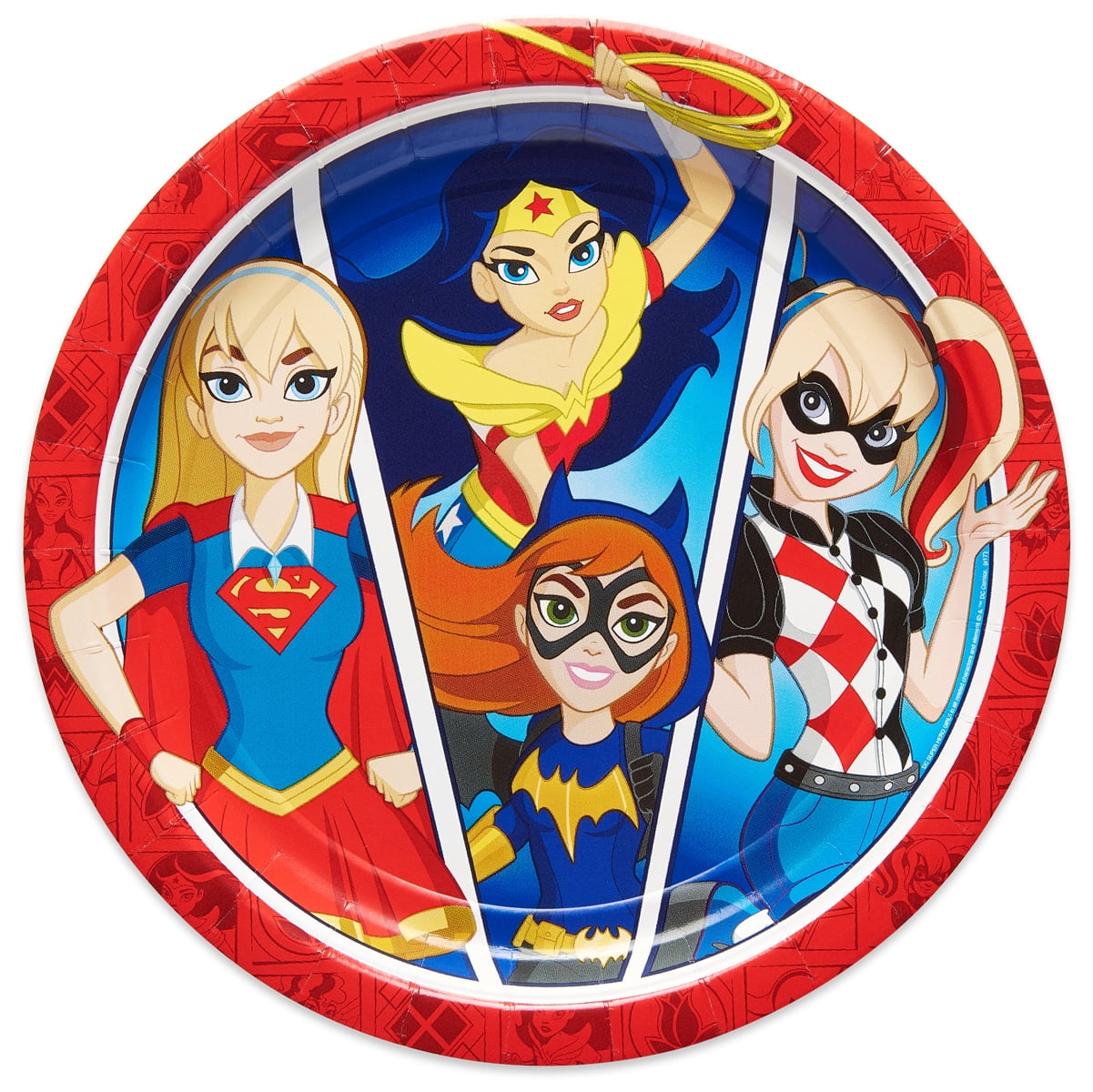 Superhero Party Supplies Batgirl and More 8 Sheets of Superhero Girls Stickers Featuring Wonder Woman DC Super Hero Girls Stickers Party Favors Bundle Supergirl