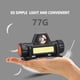 thumbnail image 1 of Lámpara Faros delanteros LED, faros de advertencia súper brillantes para montar, correr, acampar Ehuebsd Nuevos Originales, 1 of 6